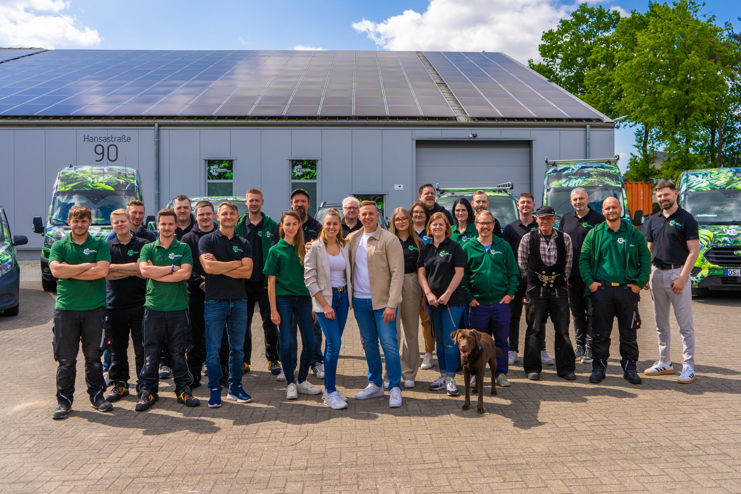 Das Evergreen Energiesysteme Team